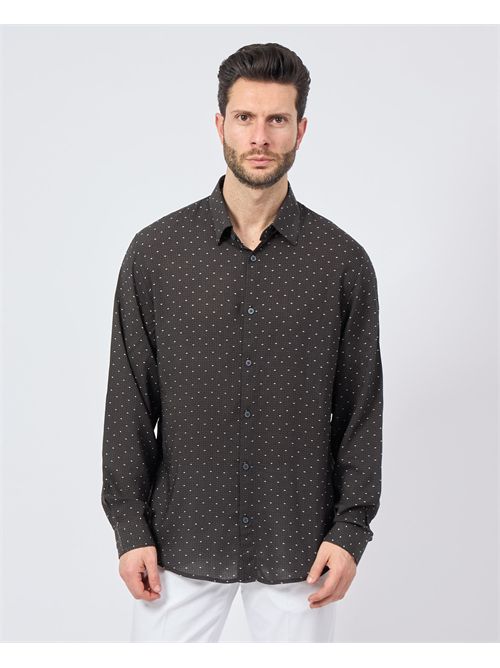 Camicia uomo Armani Exchange in cotone ARMANI EXCHANGE | XM000668-AF10253FC004